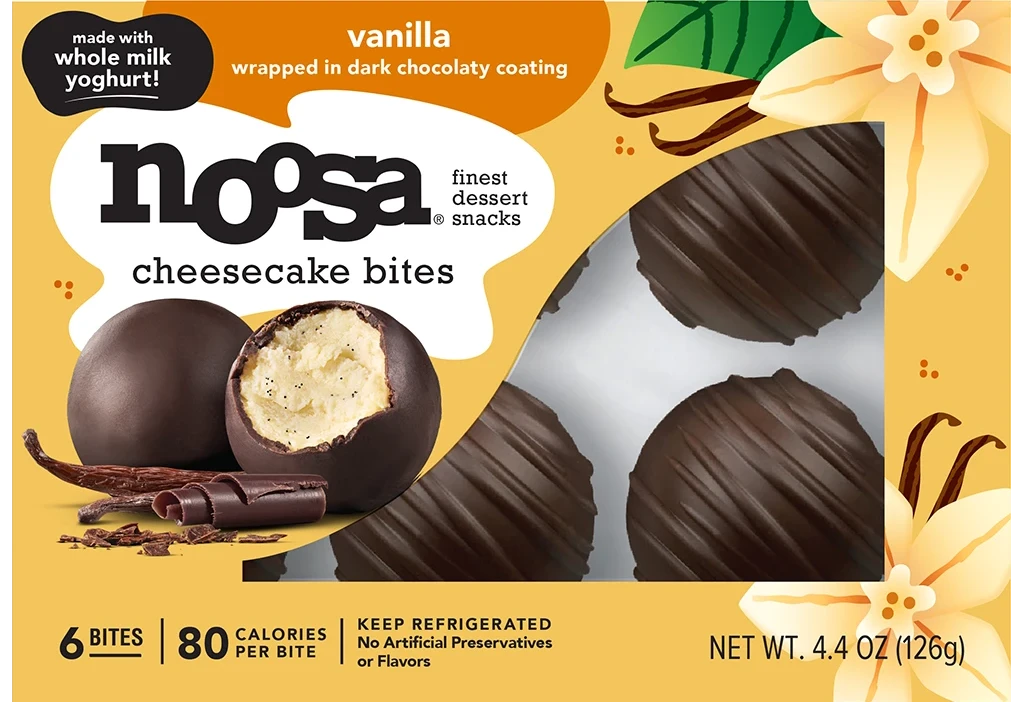 CHOCOLATE COATED VANILLA CHEESECAKE BITES